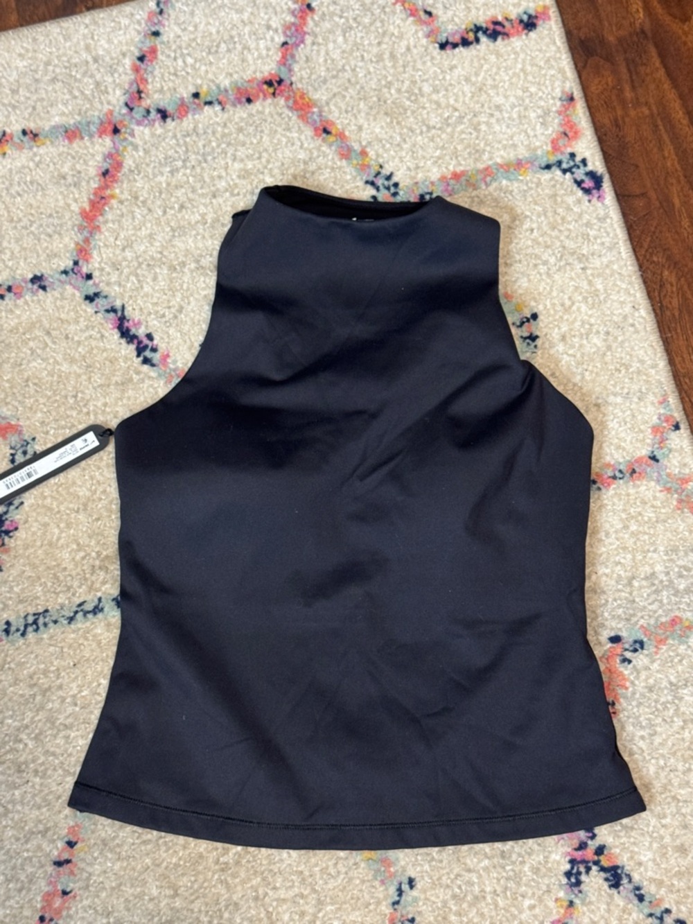 Nike Skims Matte Mock Neck Racer Tank - Sleek Everyday Essential sz M